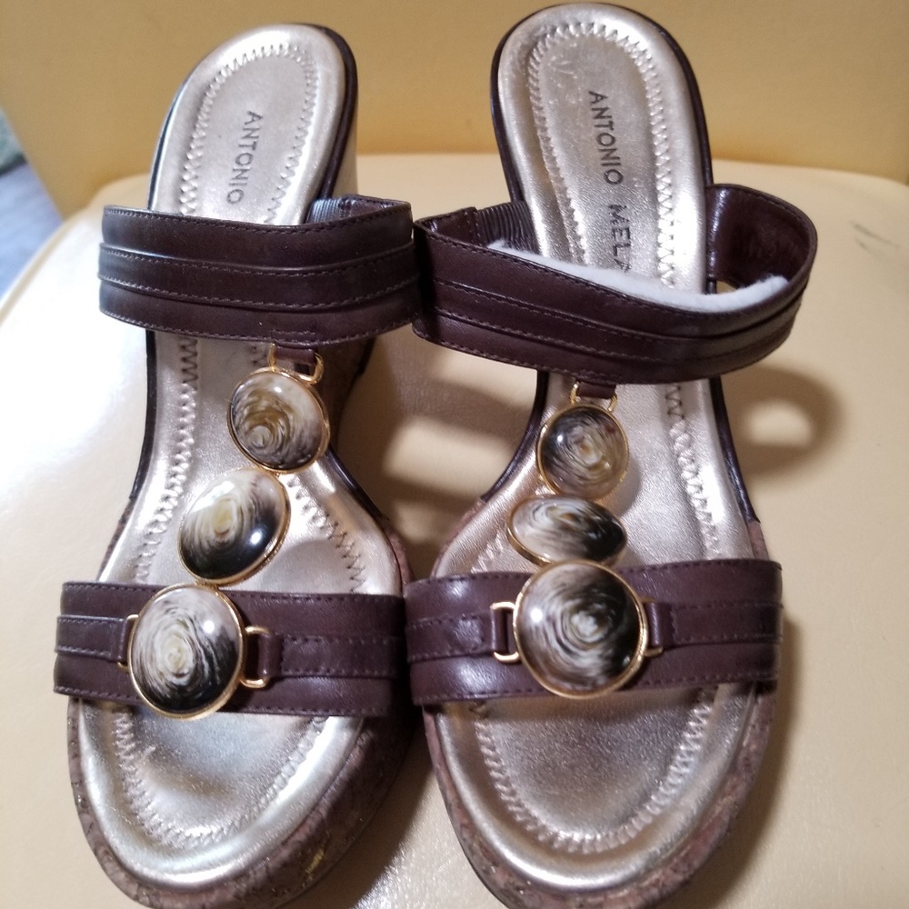 Antonio Melani wedge heel sandal